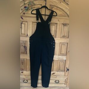 BLOOMCHIC Black Denim Overalls